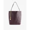 Chloé Womens Perfect Plum Spin Medium Leather Tote Bag