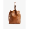 Chloé Womens Clay Brown Spin Medium Leather Tote Bag In Clay Brown