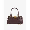 Chloé Paddington Small Leather Shoulder Bag In Brown