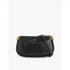 Chloé Womens Paraty Leather Cross-body Bag Black In Black