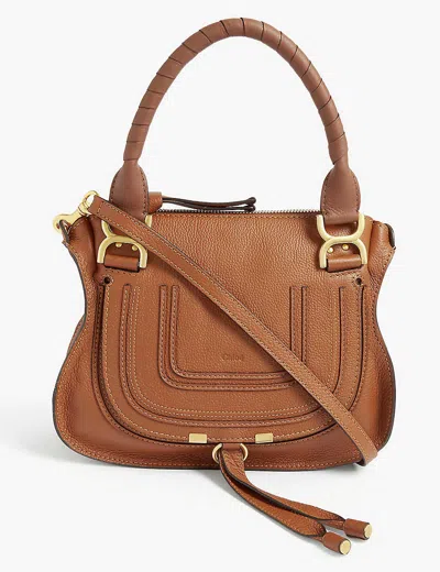 CHLOÉ WOMENS TAN MARCIE LEATHER CROSS-BODY BAG,29072551
