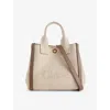 Chloé Womens Vegetal Beige Carry Small Canvas Tote Bag In Vegetal Beige