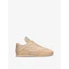Chloé Kick Quilted Leather Sneakers In White