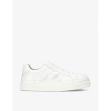 Chloé Lauren Leather Sneakers In White
