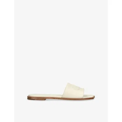 Chloé Womens White Soleil Leather Sandals Eur 39 / 6 Uk