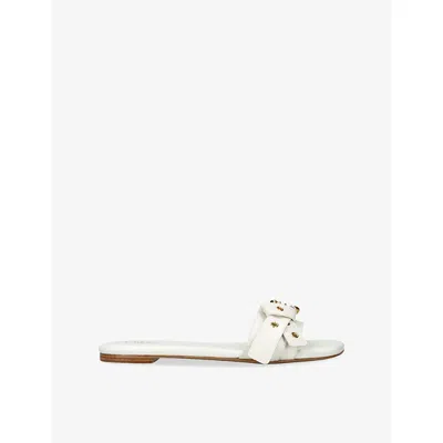 CHLOÉ WOMENS WHITE/OTH MAE LEATHER SANDALS EUR 36 / 3 UK