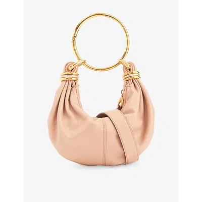 Chloé Womens Chloe Bracelet Hobo Mini Leather Top-handle-bag In Pink