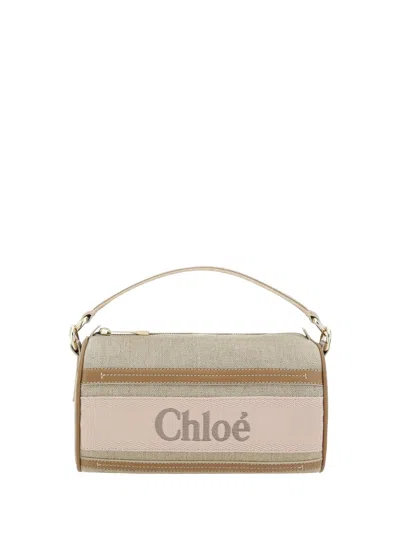 Chloé Woody Bag In Neutral