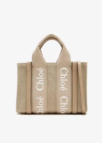 Chloé Woody Bag In Boyishbrwn