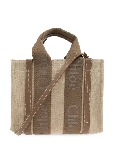 Chloé Woody Bag Bags In Brown