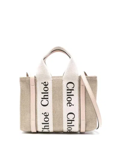 CHLOÉ BOLSA BANDOLERA - ROSADO