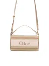 Chloé Woody Belt Mini Handbag In Beige