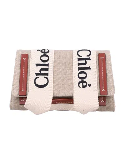 Chloé Woody Belt Bag In White