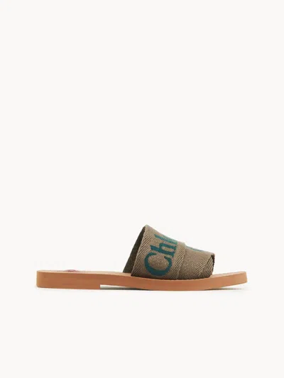 CHLOÉ CHLOÉ WOODY FLAT MULE
