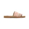 Chloé Woody Flat Mules Women In Multi