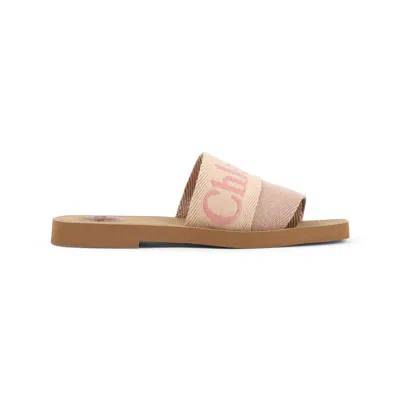 CHLOÉ CHLOÉ WOODY FLAT MULES WOMEN