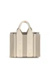 Chloé Small Woody Tote Bag In Neutral