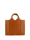 Chloé Small Woody Tote In Caramel