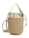 Chloé Womens Chloe Woody Small Paper Bucket Bag