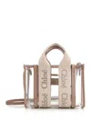 Chloé Woody Handbags Rose