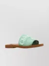 Chloé Chloe Woody Canvas Sandal