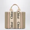Chloé Woody Little Bag In Beige