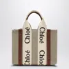 Chloé Woody Little Bag In Beige