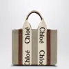 Chloé Woody Little Bag In Beige