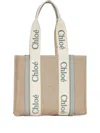 Chloé Woody Logo-embellished Tote Bag