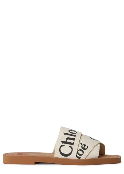 Chloé Burberry Multicolor Suede And Leather Sneakers In White