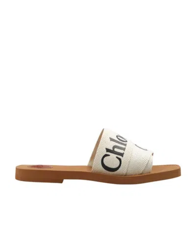 CHLOÉ CHLOÉ WOODY FLAT MULES