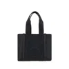 Chloé Woody Tote Bag In Black