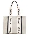 Chloé Woody Medium Canvas Tote