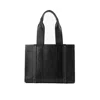 Chloé Chloe Woody Medium Leather Tote Bag Women In Black