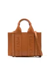 Chloé Chloè Woody Medium Soft Leather Tote Bag