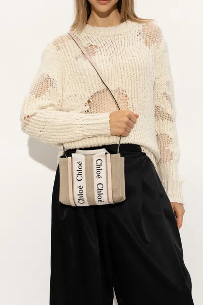 Chloé ‘woody Mini' Shopper Bag