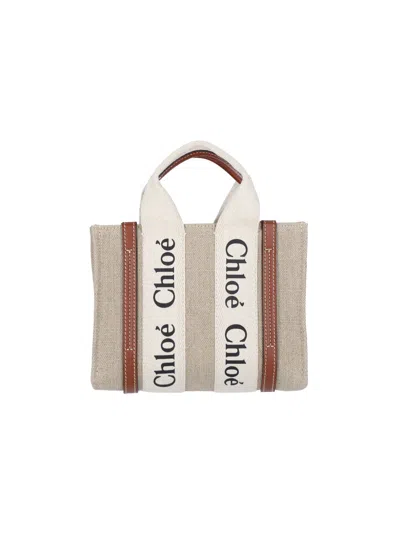 Chloé 'woody' Mini Tote Bag