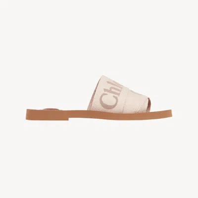 Chloé Woody Mule In Brown