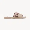 CHLOÉ MULES WOODY FEMME ROSE TAILLE 38 100% EVA (ETHYLÈNE - VINYLE - ACÉTATE)