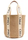 Chloé Chloe Woody Raffia Basket Bag