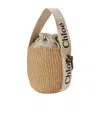 Chloé Small Woody Bucket Top Handle Bag In Brown