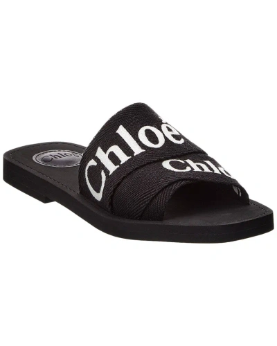 Chloé Woody Sandal In Black
