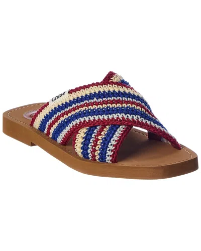 Chloé Woody Sandal In Multi