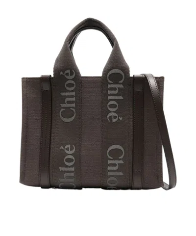 CHLOÉ CHLOÉ WOODY SMALL TOTE BAG