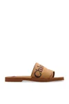 Chloé Tan Woody Sandals