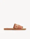 Chloé Woody Slides In Brown