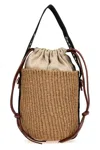 Chloé Woody Small Bucket Bag In Sand