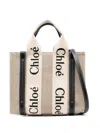 Chloé Woody Small Canvas Tote