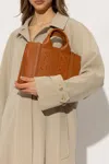 Chloé ‘woody Small' Shopper Bag In Brown