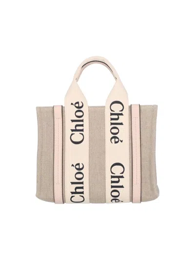 Chloé 'woody' Small Tote Bag